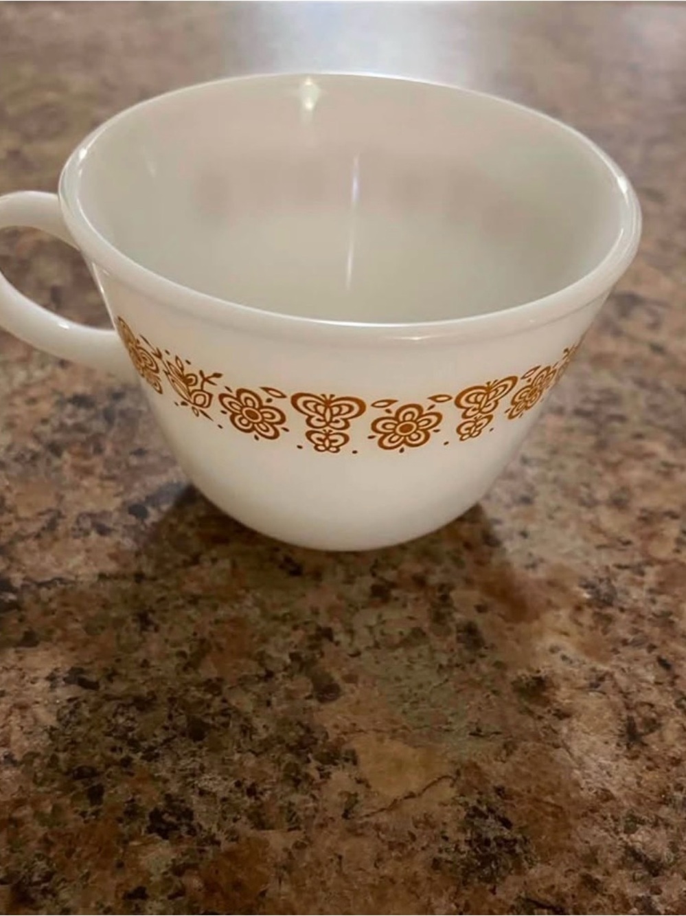 Pyrex Butterfly Gold Mugs